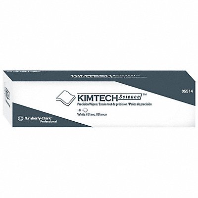 KIMTECH MFG# 05514, Dry Wipe 14-3/4 x 16-3/4 White PK15