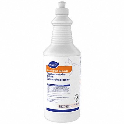 DIVERSEY MFG# 904252, Spot Stain Rem Btl 32oz Tannin Remover