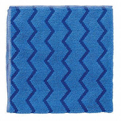 RUBBERMAID COMMERCIAL PRODUCTS MFG# FGQ62000BL00, Microfiber Cloth 16 x 16 Blue 1/EA