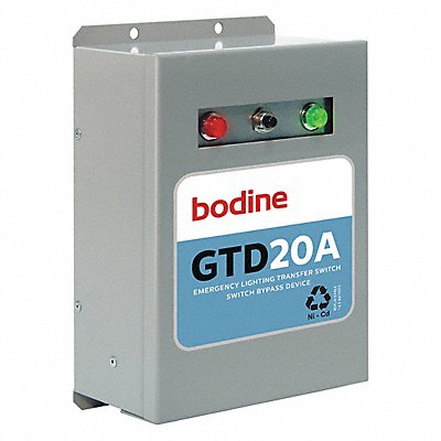 BODINE MFG# GTD20AM, Generator Transfer Device 9 L 6 W