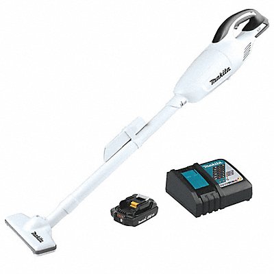 MAKITA MFG# XLC02RB1W, Upright Vacuum Cordless Bagless 2.7 lb.