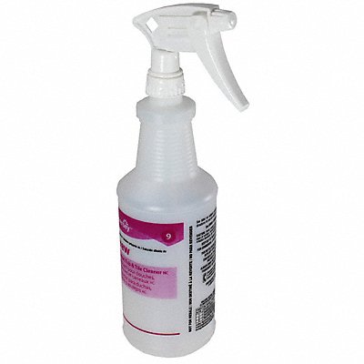 DIVERSEY MFG# 130254, Trigger Spray Bottle 12 1/2 H White PK12