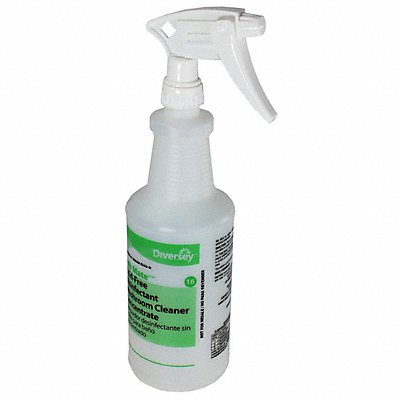 DIVERSEY MFG# 130258, Trigger Spray Bottle 12 1/2 H White PK12