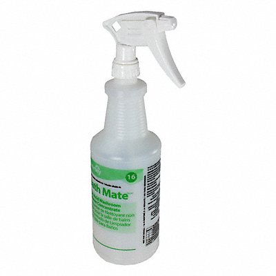 DIVERSEY MFG# 130260, Trigger Spray Bottle 12 1/2 H White PK12