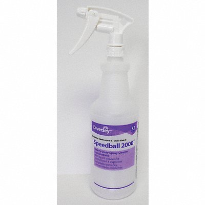 DIVERSEY MFG# 130266, Trigger Spray Bottle 12 1/2 H White PK12