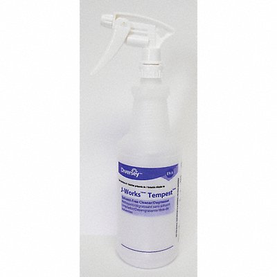 DIVERSEY MFG# 130276, Trigger Spray Bottle 12 1/2 H White PK12