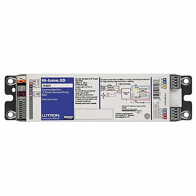 LUTRON MFG# H3DT817GU110, Fluorescent Ballast Dimmable 17W