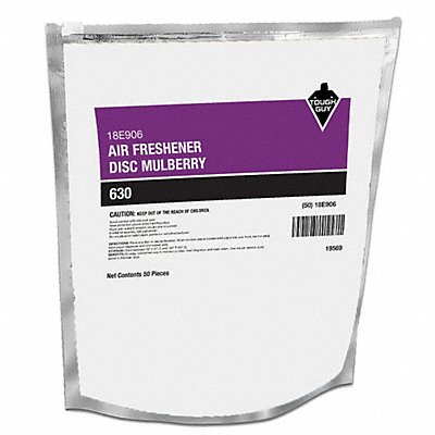 TOUGH GUY MFG# 18E906, K2982 Air Freshener 50 Bag