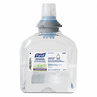 PURELL MFG# 539702, Hand Sani. Refill Refill Cart. Foam PK2