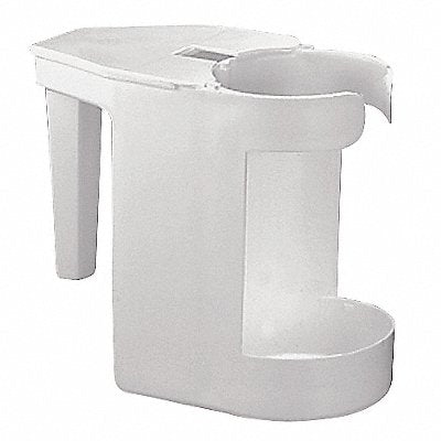 TOUGH GUY MFG# 280376, Toilet Cleaning Caddy 3 1/4 in L White