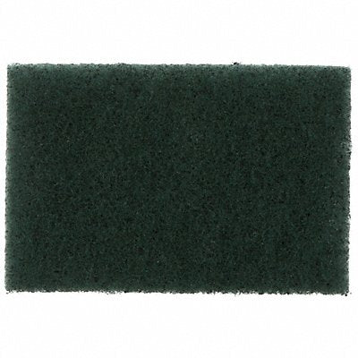 3M MFG# 9650, Scouring Pad 4 1/2 in L Green PK80