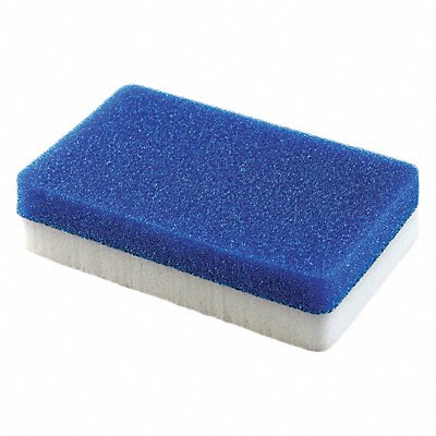 SCOTCH-BRITE MFG# 4004JP, Scouring Pad 12 in L Blue/White PK50