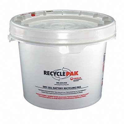 RECYCLEPAK MFG# SUPPLY041, Battery Recycling Kit Dry Cell 3.5 gal.