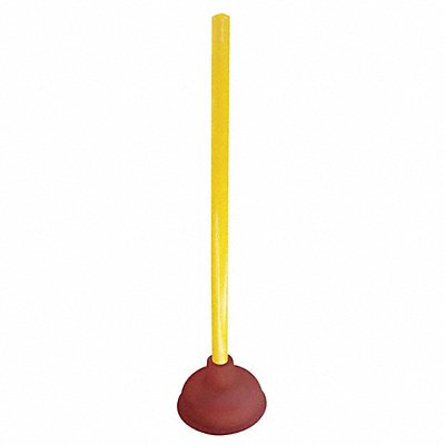 APPROVED VENDOR MFG# 1LNX3, Forced Cup Plunger Rubber Cup Size 5In.