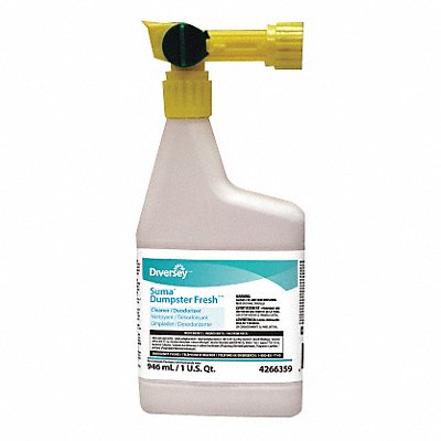 DIVERSEY MFG# 94266359, Deodorizer 32 oz Hose End Connect Bottle