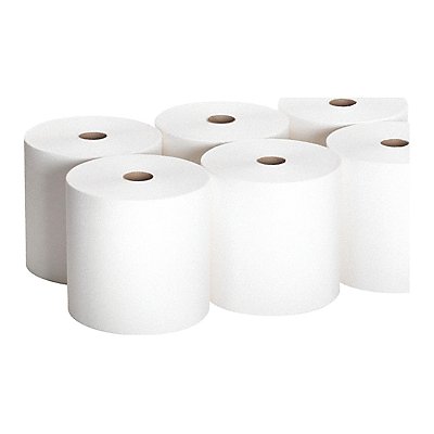 GEORGIA-PACIFIC MFG# 26100, Paper Towel Roll 1000 White 26100 PK6