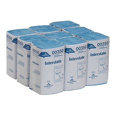 GEORGIA-PACIFIC MFG# 00350, Paper Towel Sheets Blue 250 00350 PK9