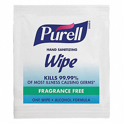 PURELL MFG# 90211M, Sanitizer Wipes Box 5 x 7