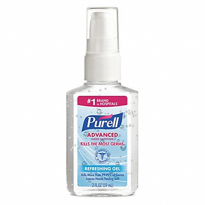 PURELL MFG# 960624, Hand Sanitizer Bottle Gel PK24