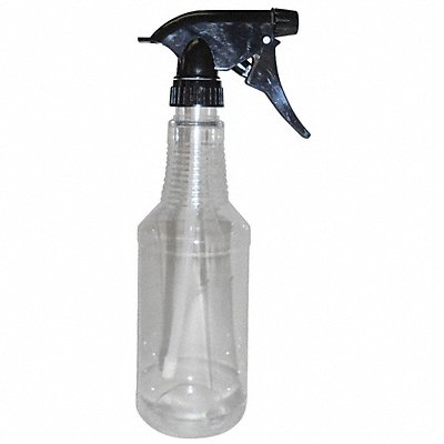 TOUGH GUY MFG# 120897, TriggerSprayBottle 16oz 9 3/4 H Clr PK12