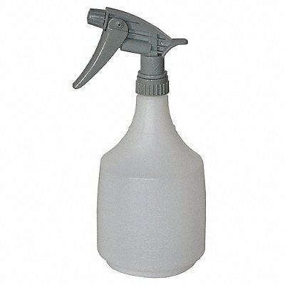 TOUGH GUY MFG# 22N548, Trigger Spray Bottle 10 1/4 H White PK12