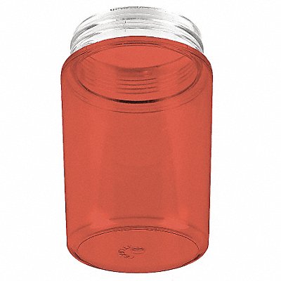 HUBBELL KILLARK MFG# VPLCG100R, HazLocGlobe 3 1/2 L 3 1/2 W 5 1/4 H Red