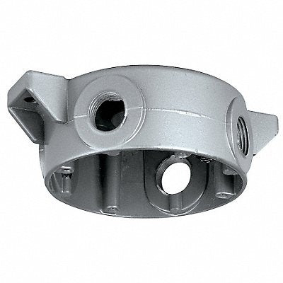 HUBBELL KILLARK MFG# VBC2, HazCeilingMount 5 1/2 L 3 W 5 1/4 H Gray