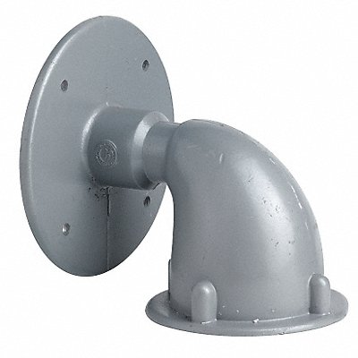 HUBBELL KILLARK MFG# VB2, HazLocWallBracket 6 L 5 W 4 1/2 H Gray