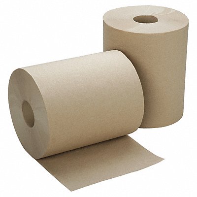 ABILITY ONE MFG# 8540015915146, Paper Towel Roll Continuous Brown PK12