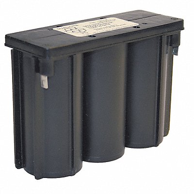 DUAL-LITE MFG# 0120793, Battery 6V 6hr 3 1/64in Faston