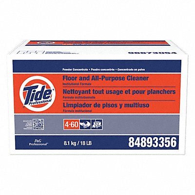 TIDE MFG# 02363, Floor Cleaner Powder 18 lb Box