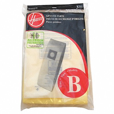 HOOVER MFG# 4010103B, Bag B 8 qt. PK3