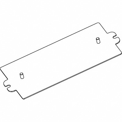 LUTRON MFG# CFLBEABK, Adapter Plate for Non-Studded Ballasts