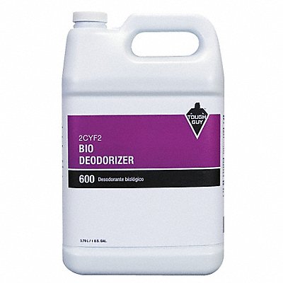 TOUGH GUY MFG# 2CYF2, Deodorizer 1 gal Jug