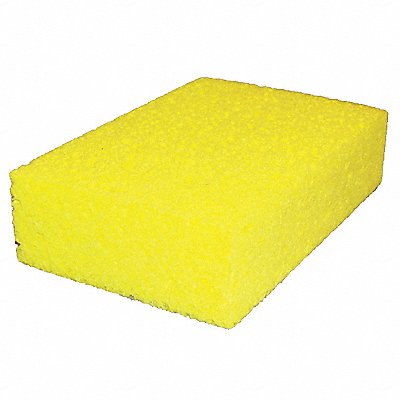 TOUGH GUY MFG# 2NTH5, Sponge 6 in L Yellow