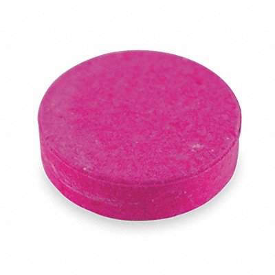 TOUGH GUY MFG# 2NXW3, Urinal Block Round Pink 4 oz PK12