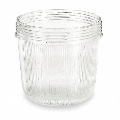 HUBBELL KILLARK MFG# VMG25, GlassGlobe 6 3/8 L 7 1/2 W 6 3/8 H Clear