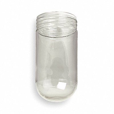 HUBBELL KILLARK MFG# VCG100, GlassGlobe 6 5/8 L 3 1/8 W 6 5/8 H Clear