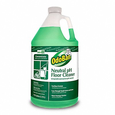 ODOBAN MFG# 936162G, Neutral FloorCleaner Liquid 1gal Jug PK4