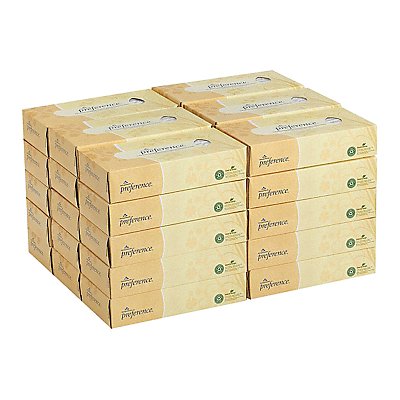 GEORGIA-PACIFIC MFG# 48100, Facial Tissue 100 White 48100 PK30