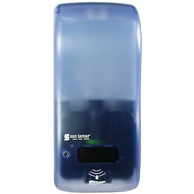 SAN JAMAR MFG# SHF900TBL, Soap Dispenser Hybrid 900mL Blue