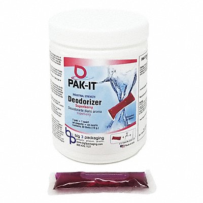 PAKIT MFG# PAK58632012, Super Berry Deodorizer Cherry 20 Pod Jar