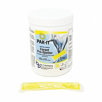 PAKIT MFG# PAK59642012, Carpet Pre-Spotter Yellow 10 qt. Jar