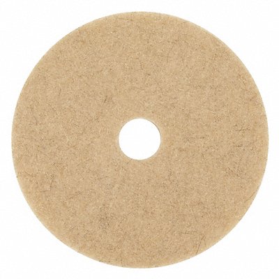 3M MFG# 3500, Burnishing Pad 19 In Tan PK5