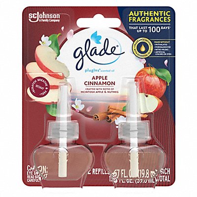 GLADE MFG# 315104, Scented Oil Refill 45 day PK6