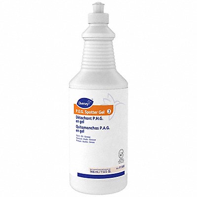 DIVERSEY MFG# 913888, Spot Stain Rem POG Btl 32 fl oz PK6