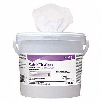 DIVERSEY MFG# 5627427, Disinfecting Wipes 160 ct Bucket PK4