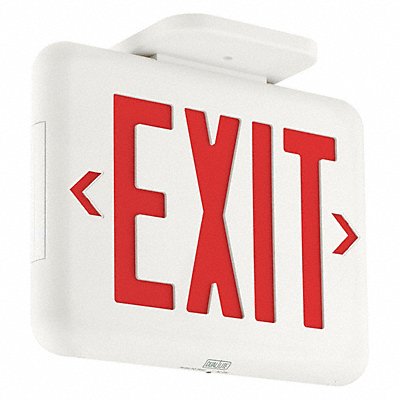 DUAL-LITE MFG# EVEURWE, Ext Sign Thrmplstc Wht 11 1/2in 2.01W