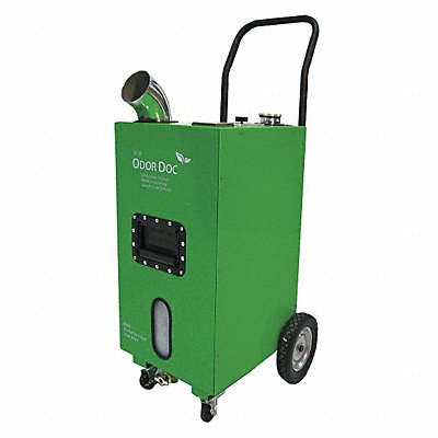 ODORDOC MFG# AM130A03, Portable Odor Machine 5 000 cu ft Green