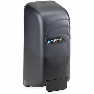 SAN JAMAR MFG# S890TBKGR, Soap Dispenser 800ml Plastic Black